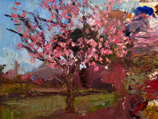 Cinthia Rched_ Lapacho en flor, Resistencia